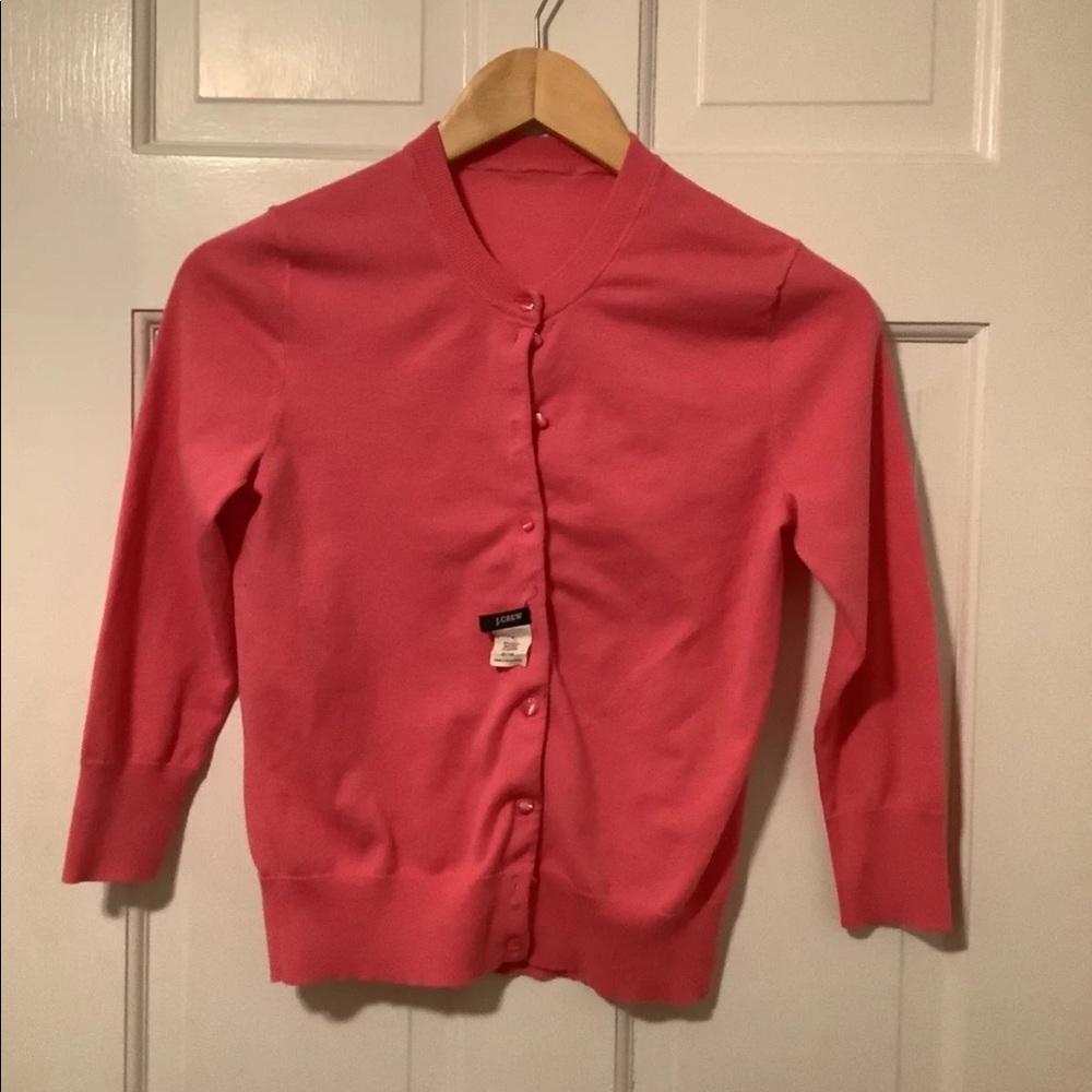 J.Crew Cardigan - Salmon